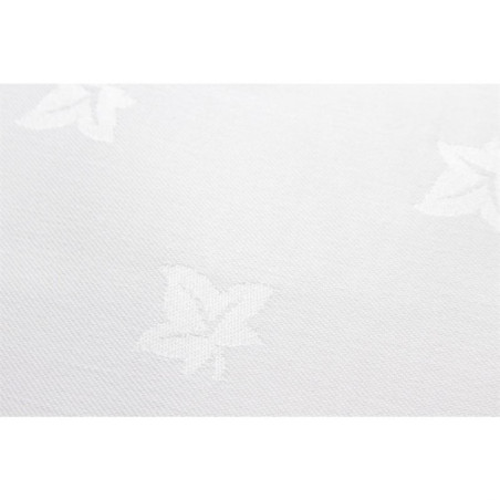 Serviettes blanches en coton motif feuille de lierre Mitre Luxury Luxor 450 x 450mm 