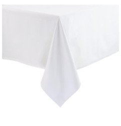 Nappe carrée blanche en polyester-coton Mitre Comfort Opulence 1370 x 1370mm