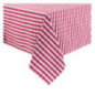 Nappe carrée à carreaux rouges en polyester Mitre Comfort Gingham 890 x 890mm