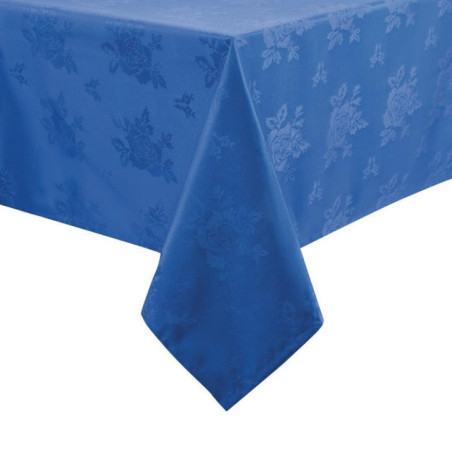 Nappe bleue en polyester Roslin Mitre Luxury Traditions 1370 x 1370mm