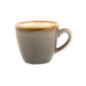 Tasse à espresso Olympia Kiln grise 85ml