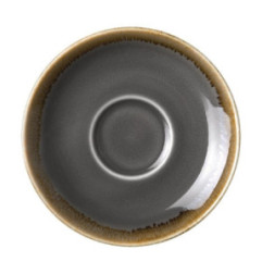 Soucoupe espresso Olympia Kiln grise 115mm