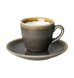 Soucoupe espresso Olympia Kiln grise 115mm
