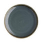 Assiette plate ronde couleur océan Kiln Olympia 230mm lot de 6