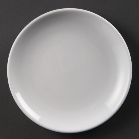 Assiettes plates rondes Olympia 180mm (Lot de 12)