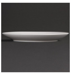 Assiettes plates rondes Olympia 230mm (Lot de 12)