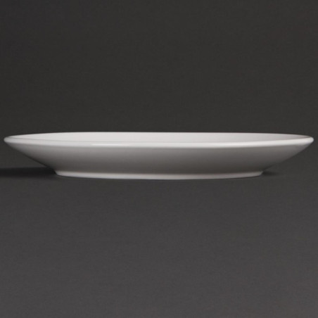 Assiettes plates rondes Olympia 230mm (Lot de 12)