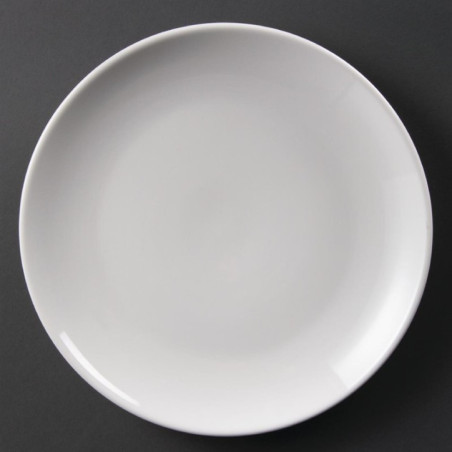 Assiettes plates rondes Olympia 250mm (Lot de 12)