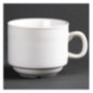 Tasse à thé empilable Linear 20cl Olympia (Lot de 12)