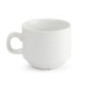 Tasse à thé empilable Linear 20cl Olympia (Lot de 12)