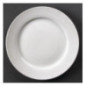 Assiettes à bord large Olympia Linear 250mm (Lot de 12)