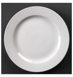 Assiettes à bord large Olympia Linear 310mm (Lot de 6)