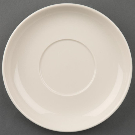 Soucoupe pour tasse à cappuccino Ivory 282ml Olympia (Lot de 12)