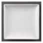 Assiettes carrées blanches Olympia Whiteware 180mm (lot de 12)