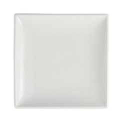 Assiettes carrées blanches Olympia Whiteware 180mm (lot de 12)