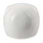 Bols carrés à bords ondulés blancs Olympia 220mm (Lot de 12)