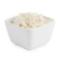 Minis plats carrés hauts blancs 75mm Olympia (Lot de 12)