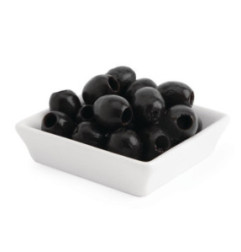 Mini plats carrés blancs Olympia 80mm (Lot de 12)