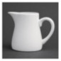Pots à lait blancs Olympia 170ml (Lot de 6)