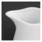 Pots à lait blancs Olympia 170ml (Lot de 6)