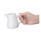 Pots à lait blancs Olympia 170ml (Lot de 6)