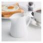 Pots à lait blancs Olympia 170ml (Lot de 6)