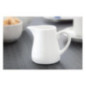 Pots à lait blancs Olympia 170ml (Lot de 6)