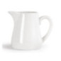 Pots à lait blancs Olympia 170ml (Lot de 6)