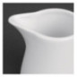 Pots à lait blancs Olympia 212ml (Lot de 6)