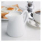 Pots à lait blancs Olympia 212ml (Lot de 6)