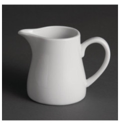 Pots à lait blancs Olympia 305ml (Lot de 6)