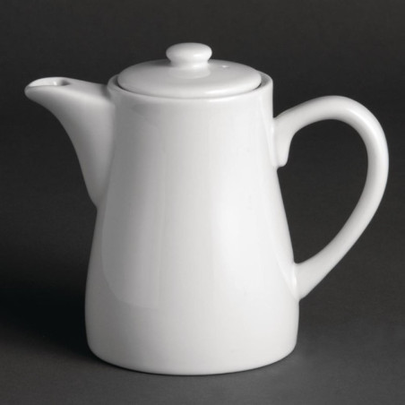 Cafetière Olympia Whiteware 310ml (Lot de 4)