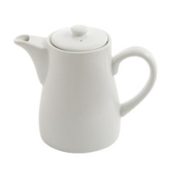 Cafetière Olympia Whiteware 310ml (Lot de 4)