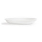 Soucoupes pour tasses à cappuccino blanches 180mm Olympia (Lot de 12)