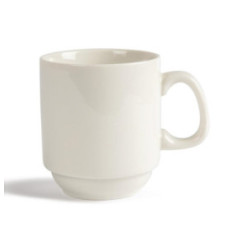 Tasse empilable Ivory 285ml Olympia (Lot de 12)