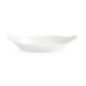 Plats ovales à oreilles blancs Olympia 320 x 177mm (Lot de 6)