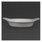 Plats ronds à oreilles blancs Olympia 220mm (Lot de 6)