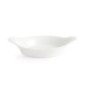 Plats ronds à oreilles blancs Olympia 220mm (Lot de 6)