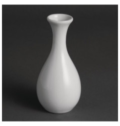 Vases bouteilles blancs 125mm Olympia