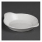 Plats ronds à oreilles blancs Olympia 170 x 140mm (Lot de 6)