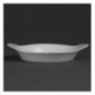 Plats ronds à oreilles blancs Olympia 192x151mm (Lot de 6)