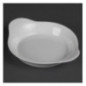 Plats ronds à oreilles blancs Olympia 192x151mm (Lot de 6)