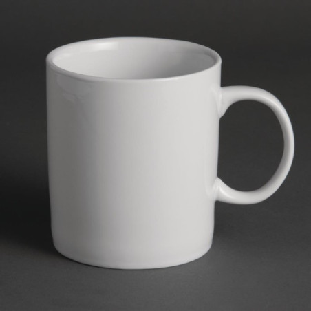 Grand mug blanc Olympia 483ml (Lot de 12)