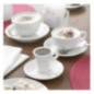 Tasses à espresso coniques blanches 60ml Olympia (Lot de 12)