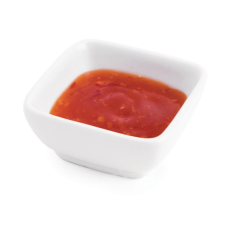 Mini-plats carrés arrondis 60mm Olympia (Lot de 12)