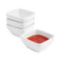 Mini-plats carrés arrondis 60mm Olympia (Lot de 12)