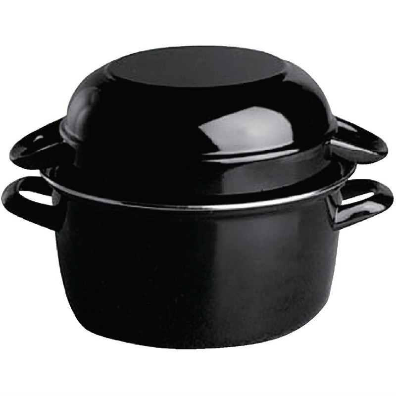 Marmite à moules émaillée Olympia 500g
