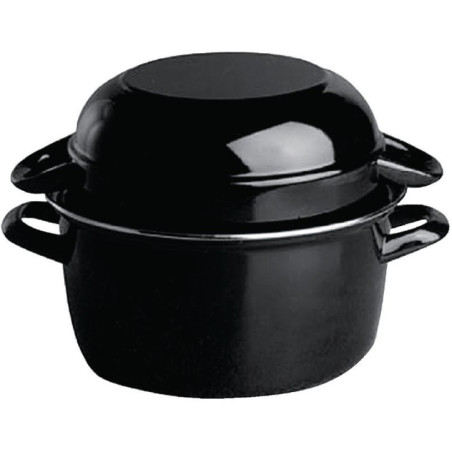 Marmite à moules émaillée Olympia 500g