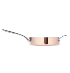 Sauteuse en cuivre 3 couches induction Vogue 240mm