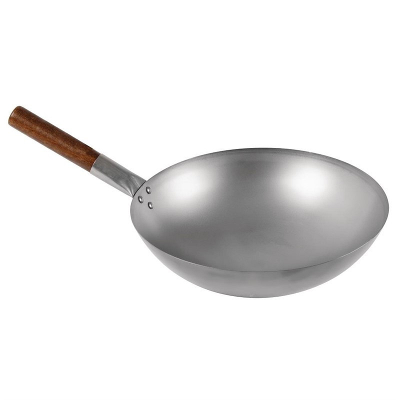 Wok fond hémisphérique Londonwok 38 cm (Ø)